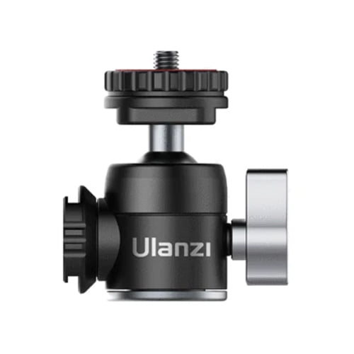 Ulanzi-U-60-Dual-Cold-Shoe-Ballhead-Online-Buy-Mumbai-India - Hey Jimmy
